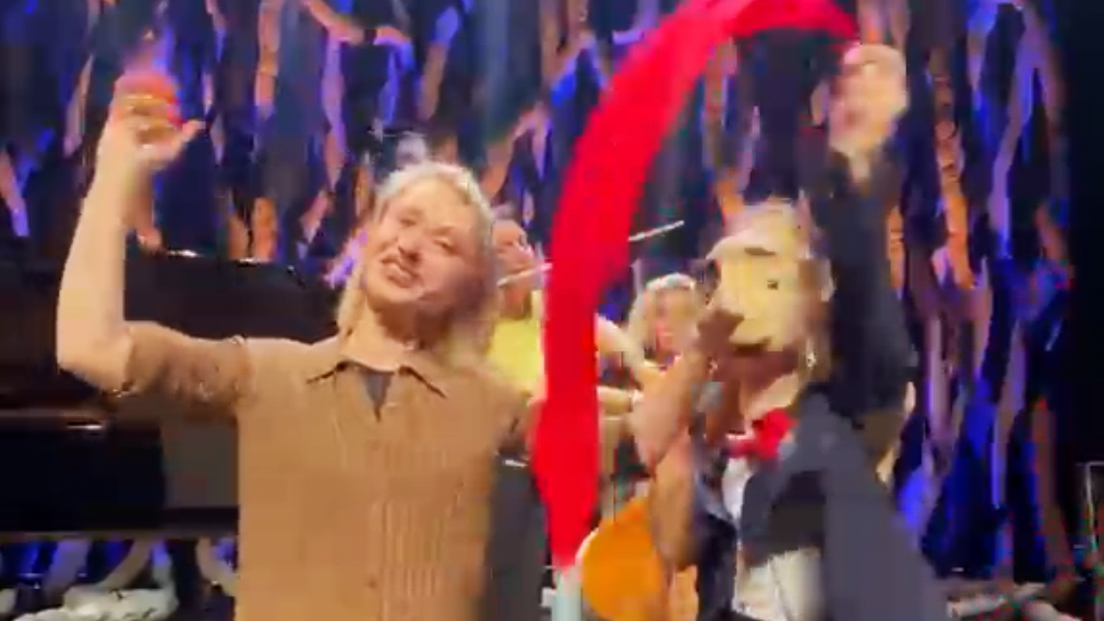 Mariya Filippova bei Probe in Lörrach